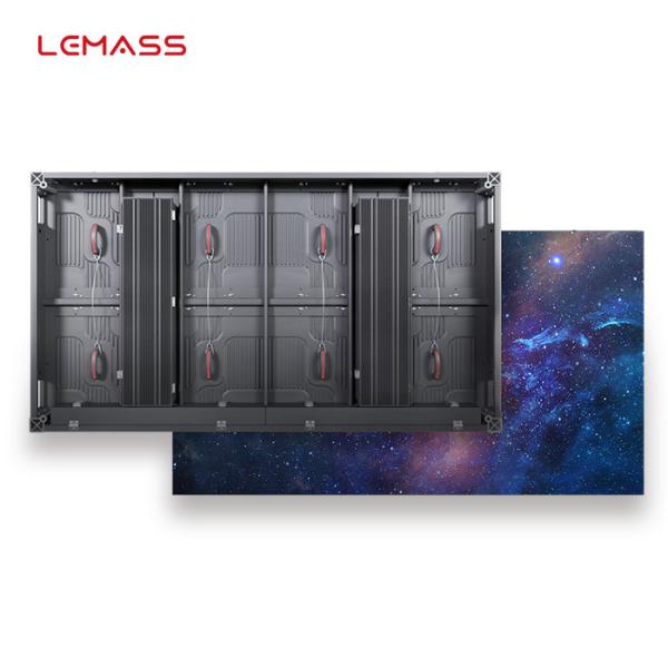 Intelligent P5 Outdoor LED Display Cabinet Waterproof IP66 Energy Saving