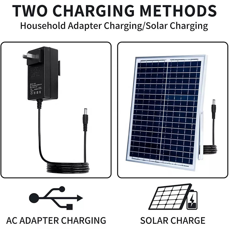 Portable Rechargeable Outdoor Solar Panel Energy Power Battery Charging USB LED Light