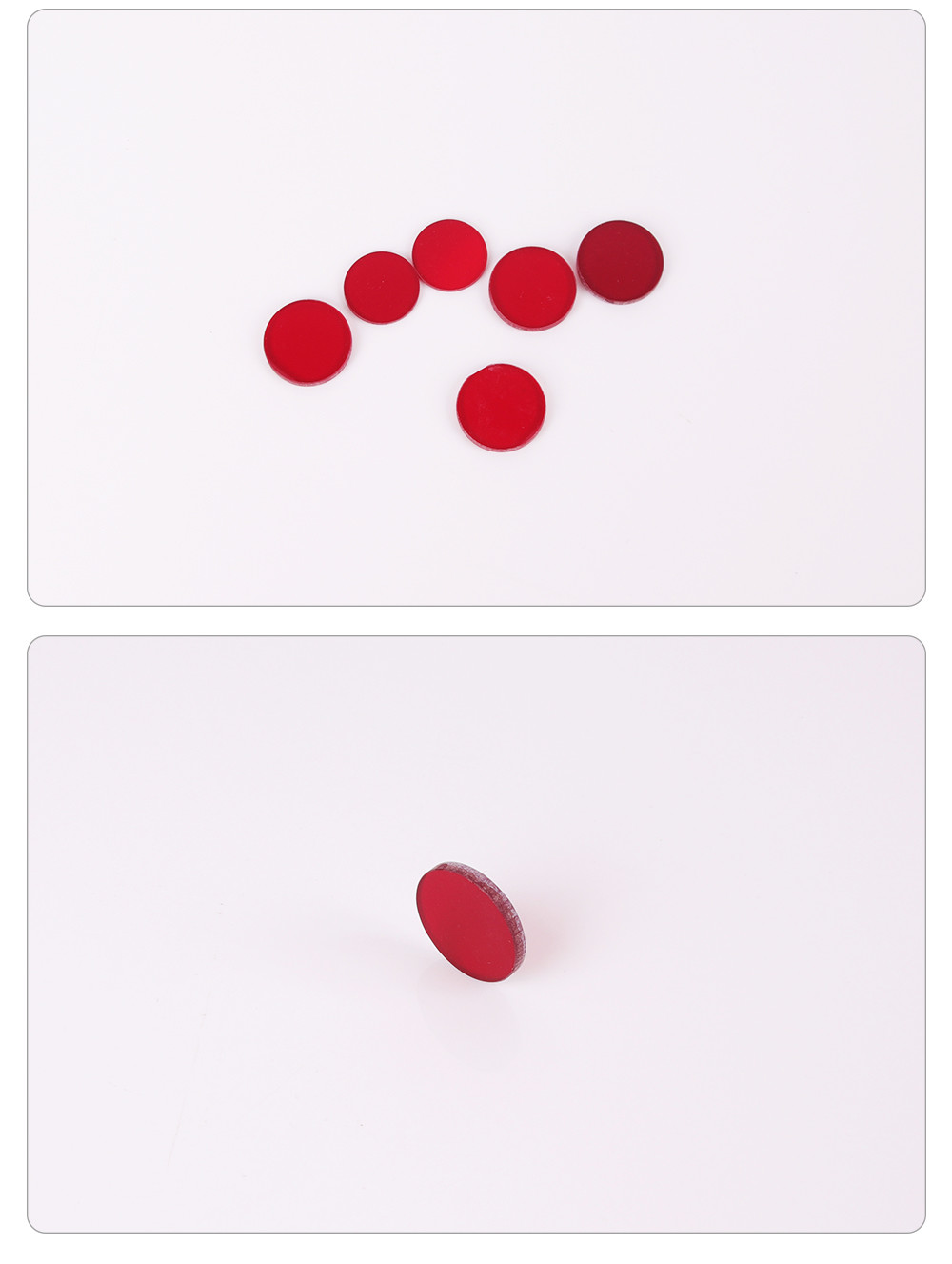 custom 600nm LongPass Red Glass Discs Ring HB600 IR Filter Window R-60 for camera lens