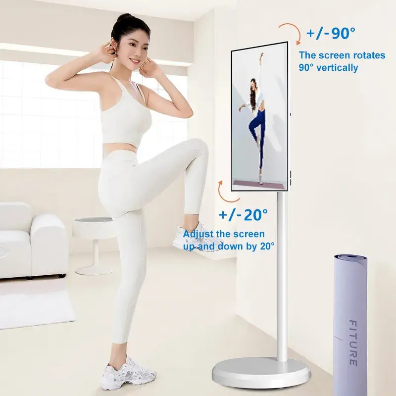 32 Inch HD Stanbyme Monitor Portable Smart Screen TV With Wifi Battery