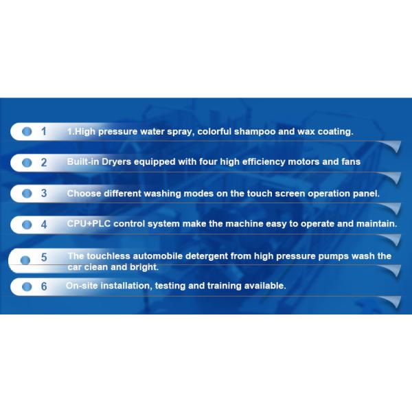 High Pressure 360 Automatic Car Wash Machine With Lava Shampoo 1500W