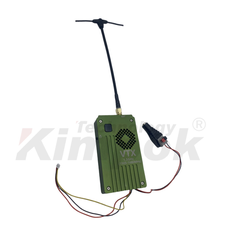 1.5Ghz 8W Video Transmitter Receiver 1.5G VRX for RC FPV Racing Drone Video Transmission High power VTX