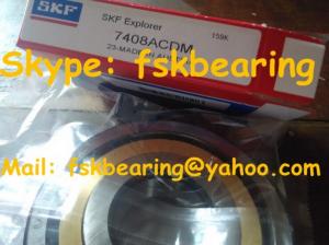 China Precision High Speed  SKF Angular Contact Ball Bearing 7408 ACM , P5 / P4 on sale