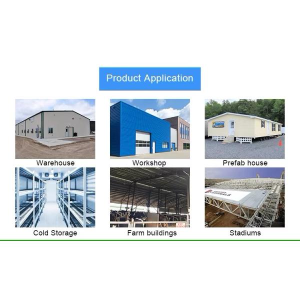 Office Prefabricated Steel Structure Warehouse Building for Industrial Style