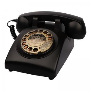 Quality Black Corded Landline Phone Vintage Wall Phone With Recording Function wholesale