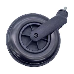 Quality Polyurethane Foam Wheelchair Caster Wheels 8 Inch Replacement Front Wheels wholesale
