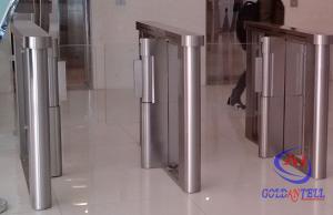 Quality Card / Wrist Bands Reader Electronic Turnstile Door 304 Stainless Steel Custom wholesale