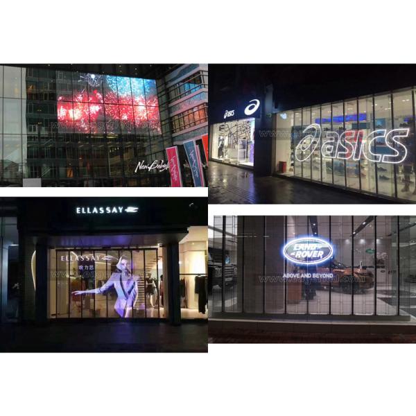 SMD 2121 Transparent LED Panel Transparent LED Screen Epistar Chip High Visibility