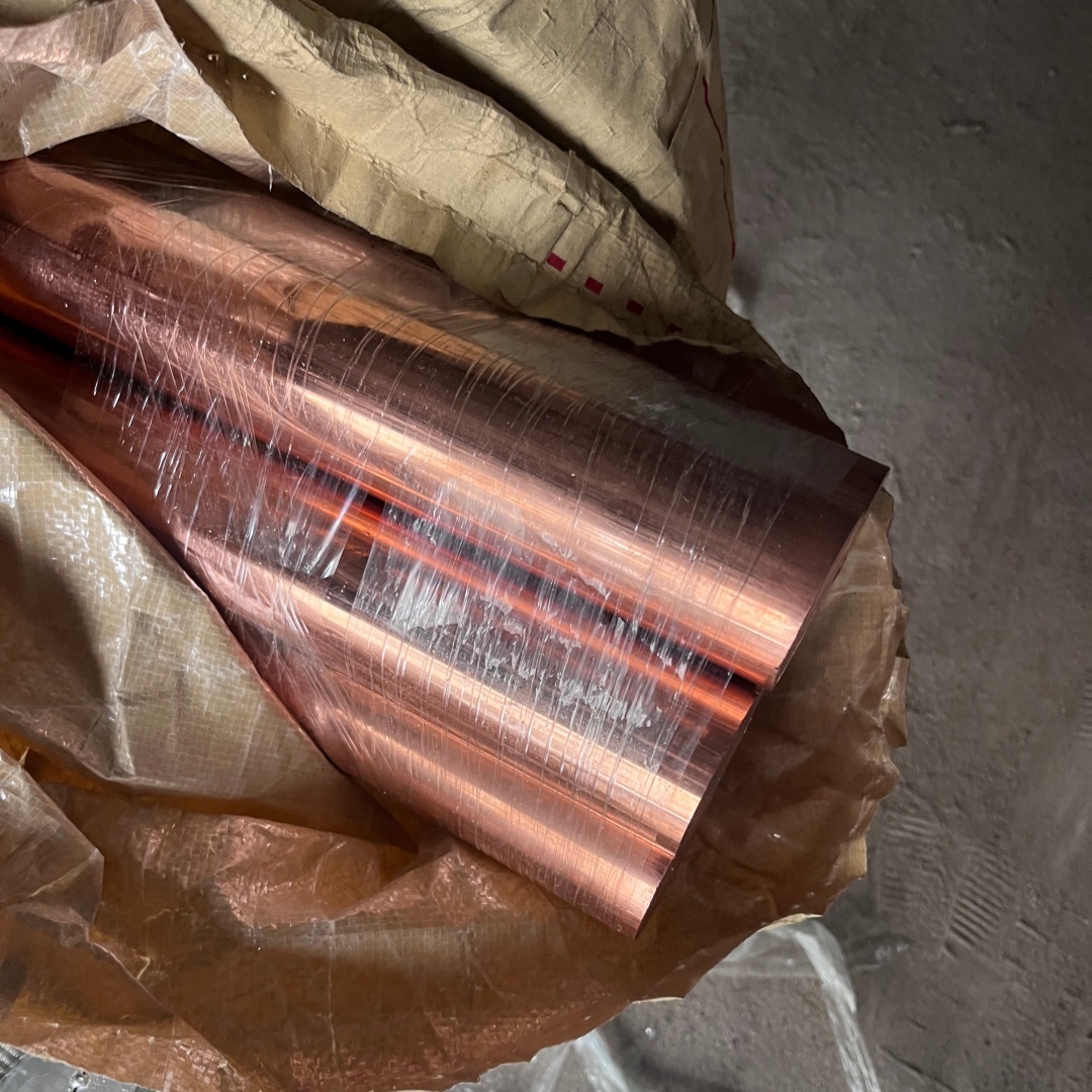 Industrial Used Copper Round Shaped Copper Rod Big Diameter C1100 Red Copper Bar
