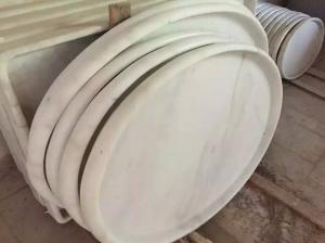 Quality China Marble Shower Base, Guangxi White Marble Shower Tray, Non-Slip China Carrara Marble Shower Tray wholesale