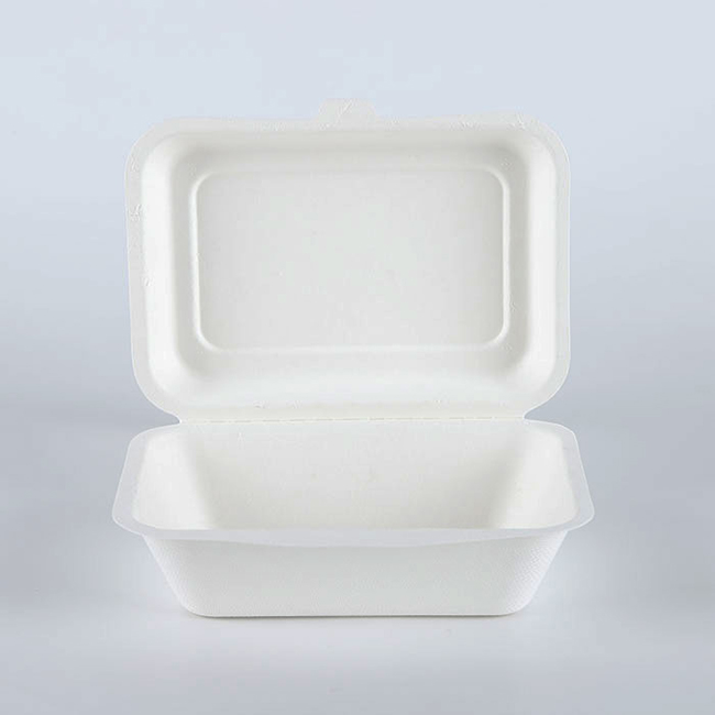 Natural fiber Small Hoagie Box container