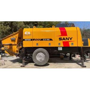Quality Used Sany Trailer Mounted Concrete Pump THB60C 90kw Rated Power wholesale