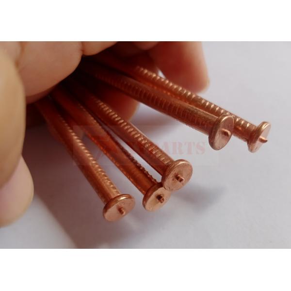 5mm X 65mm Cd Weld Stud Pins Copper Coated Steel For Shipbuilding Industry