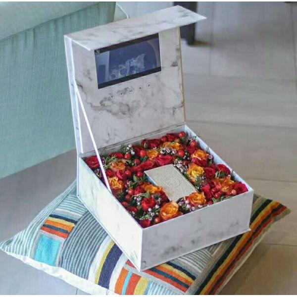 Customized Lcd Gift Box All In One Promotional With USB Port