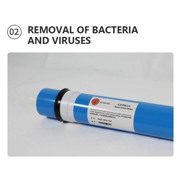 Anti Pollution RO Purifier Membrane Bw-4040-Fr Stable Desalination Rate 99.6%