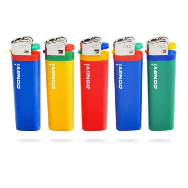 Wholesale Disposable Cheap Gas Plastic Encendedor Custom Cigarette Disposable Flint Stone Lighter