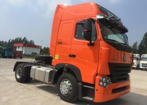 China Euro 2 Tractor Trailer Truck / Large Capacity HOWO Tractor Dump Truck on sale
