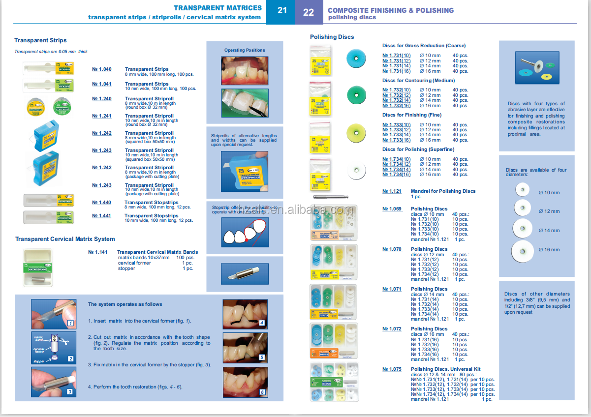 GB/T18830-2009 Dental Sectional Contoured Matrices Matrix Large 50 pcs TOR VM/ TOP BM Instrument Classification Class II