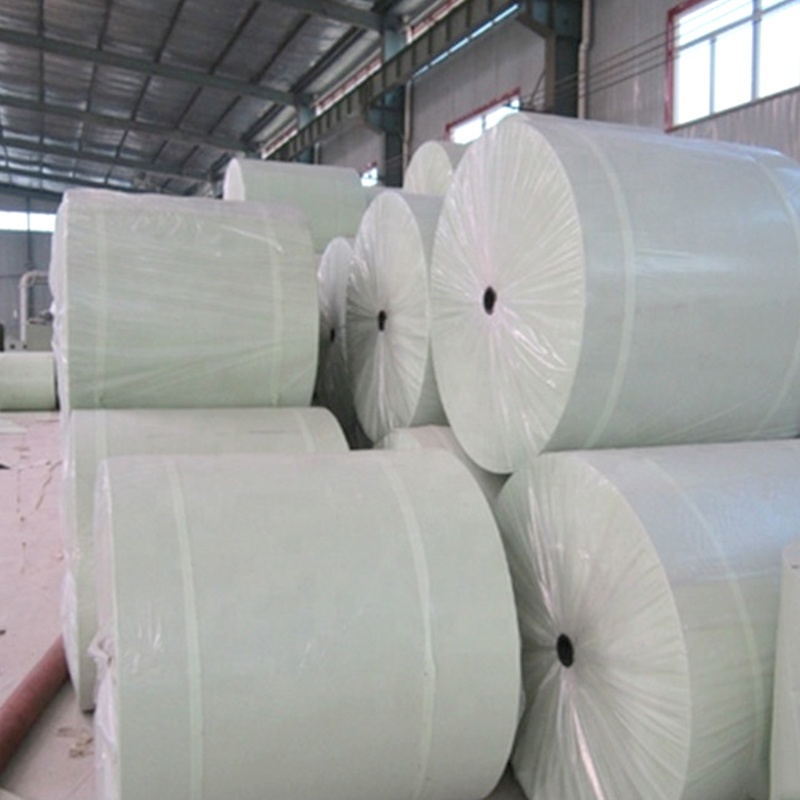 White Polyester Felt Fabric for SBS APP Bitumen Waterproof Membrane Item Felt Product