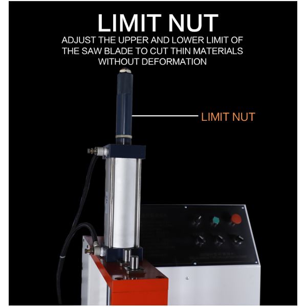 Cedar XS-505AL Automatic Pneumatic Aluminium Cutting Machine Saw High Precision Circular Saw Manual Blade Tension Core Motor