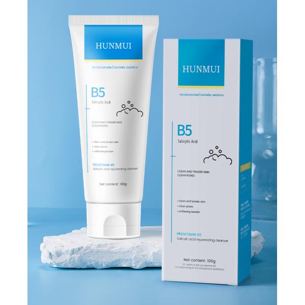 Wholesale Salicylic Acid Soothing Moisturizing Cleanser Refreshing Non Greasy Moisturizing Face Cleanser