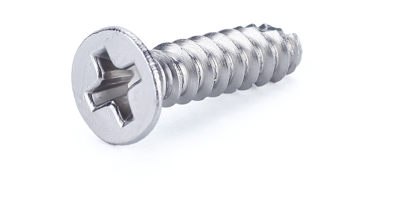 Countersunk Head Metal Tapping Screws Flat Head Thread Cutting Screws For Metal
