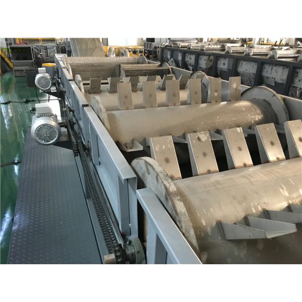 HDPE Mulching Plastic Film Recycling Machine Semi Automatic Film Granulator