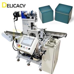 Inside Curling Flanging Machine For Tin Square Can Box