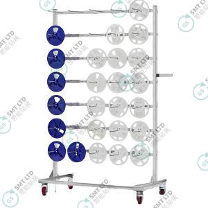 Quality SMT ESD Reel Storage Shelving Rack Trolley Cart wholesale