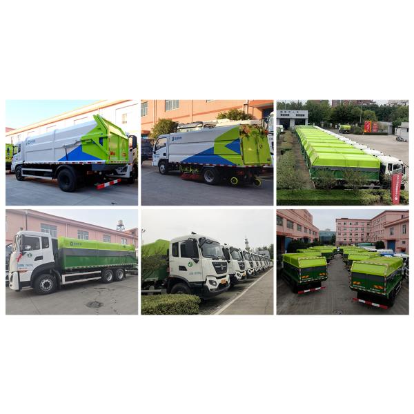 Municipal Property Waste Disposal Docking Garbage Collection Truck