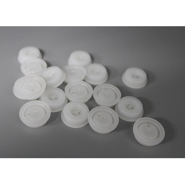 Small Plastic One Way Degassing Valve / Food Grade Silicone One Way Ventilation Valve