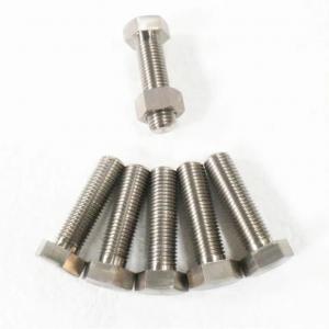 Quality Gr2 Titanium Hexagon Bolts And Nuts DIN933 DIN934 wholesale