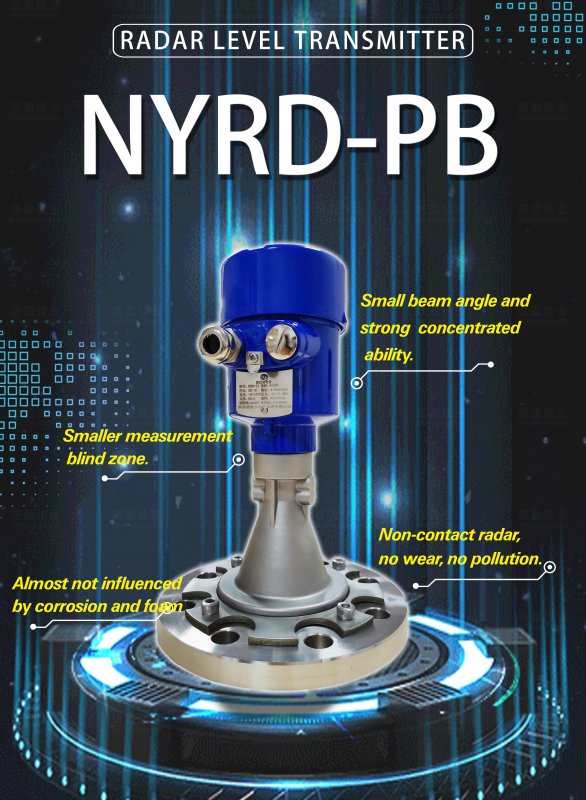Customized RS485 35 Water Level radar Sensors for Water River Management of 26GHz Radar Level Gauge