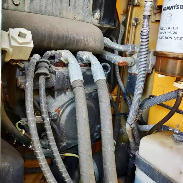 0.44m3 Second Hand Komatsu Pc128us Hydraulic Backhoe Excavator 12 Ton Strong Power