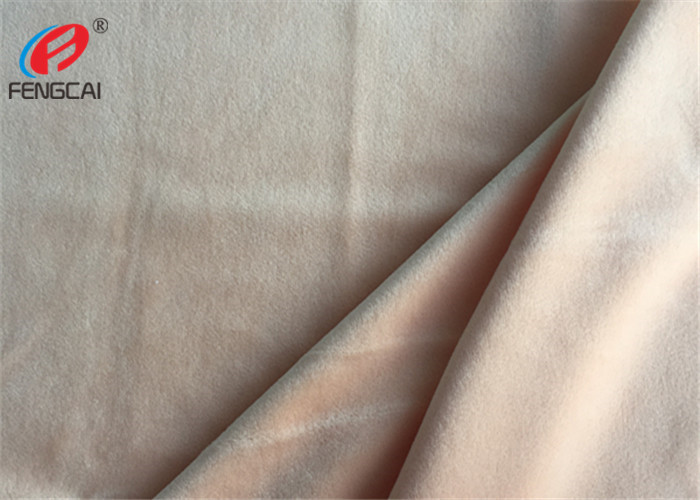 100% Polyester Knitted Solid Colour Velboa Minky Plush Fabric For Blanket