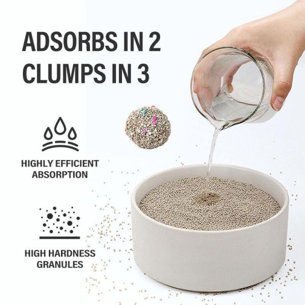 Premium Low Dust Bentonite Cat Litter with Strong Clumping and Odor Control Performance