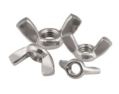 DIN314 Stainless Steel Thread Fastener Nuts Tap Faucet Accessories Wing Nuts