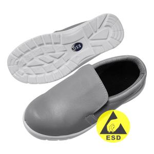 Quality Grey ESD Anti Static Safety Working Shoes For Industrial Cleanroom wholesale