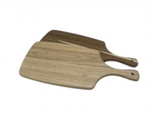 Quality 43x18x2cm Acacia Wood Chopping Board / Tray With Handle wholesale