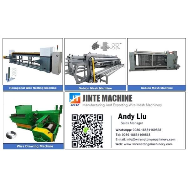 4.3m Automatic Three Twist Gabion Mesh Machine 150m/H Capacity