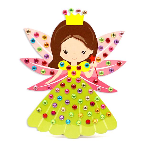 3D Acrylic Self Adhesive Stickers for kids diy craft and Decal Mobile Scrapbooking diamond pearl gem drill stickers OEM