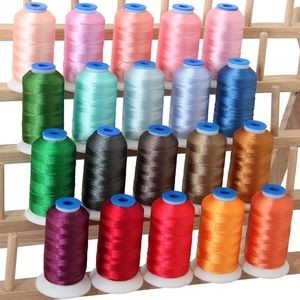 210D/3 High Tenacity Nylon Yarn , High Strength Nylon Thread for leathur product