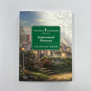 Quality Adult Layflat Binding Coloring Book with 144 Pages and 1c Black or 4c Process Printing wholesale