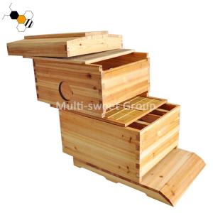 18mm Thickness Wax Coated Flow Bee Hive With Queen Excluder