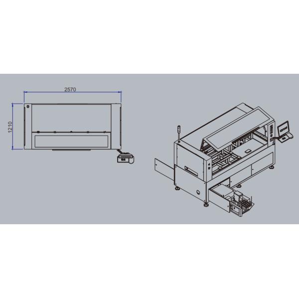 3KW Fully Automatic Pcb Solder Paste Printer High Accuracy
