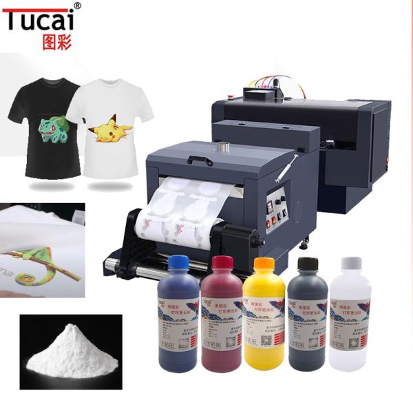 Film White Pigment Ink CMYK W Dtf Ink For Epson Heat Transfer Shake Powder Printing