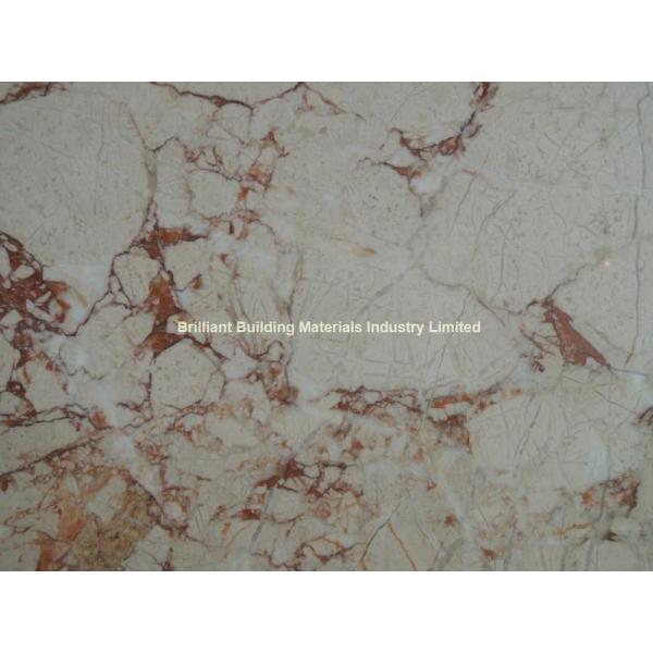 Quality Turkey Cream Rosalia Marble Tiles, Natural Pink Marble Tiles wholesale