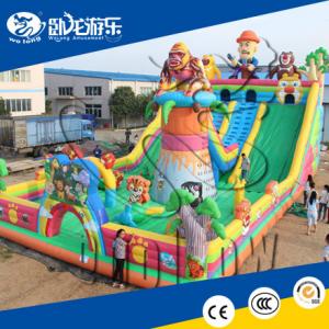 Quality newest inflatable slide combo, inflatable bouncer combo wholesale