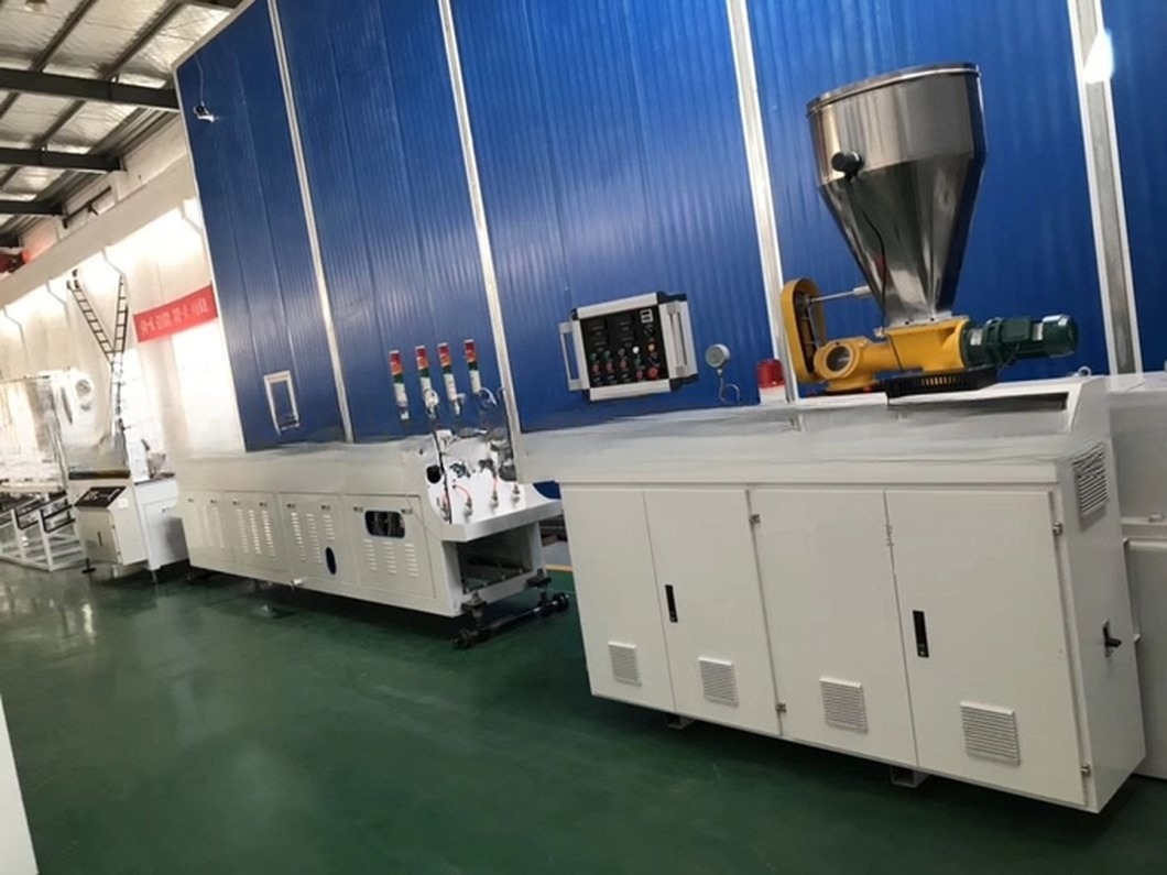 PVC Two Cavity Conduit Pipe Extrusion Production Line 16-50 mm