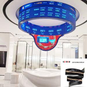 P2mm Splice Curved Flexible LED Display Screen High Refresh 64s